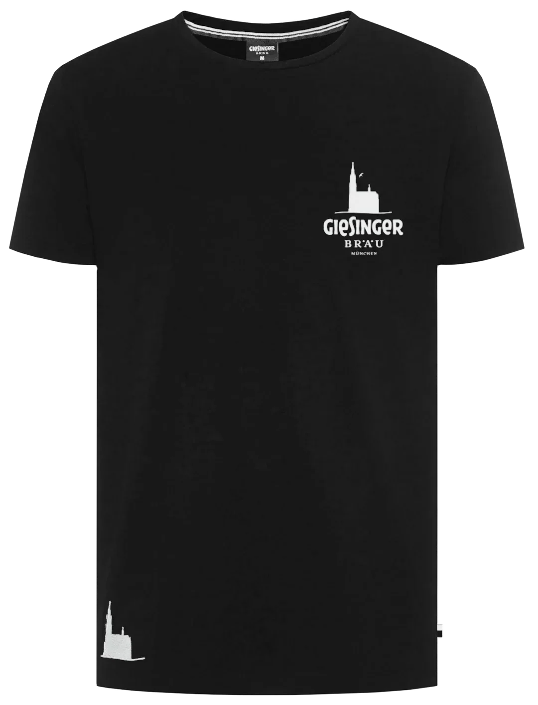 Herren T-Shirt Giesinger , schwarz